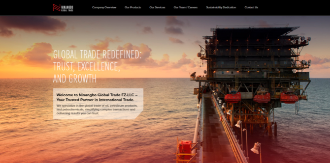 Portfolio Ningbo Global Trade Dubai